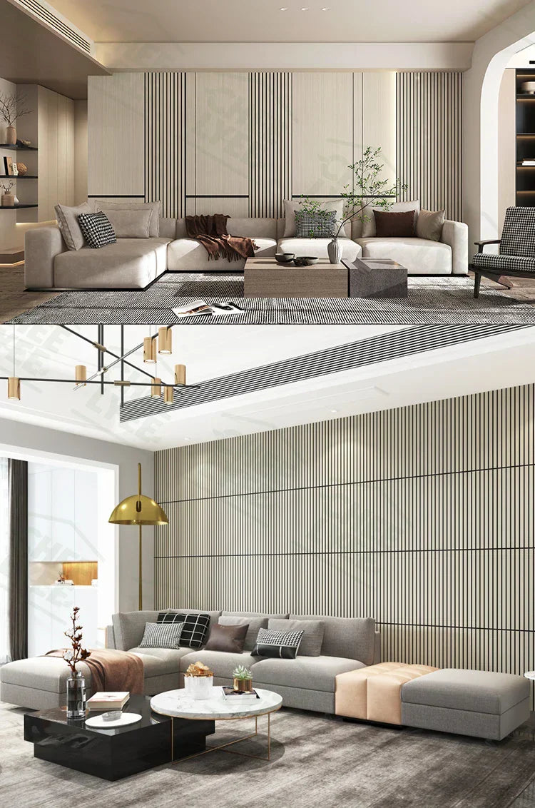 Self-Adhesive Water-Resistant 3D Foam Wall Panel