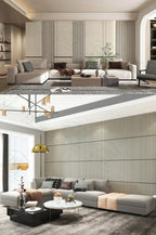Self-Adhesive Water-Resistant 3D Foam Wall Panel