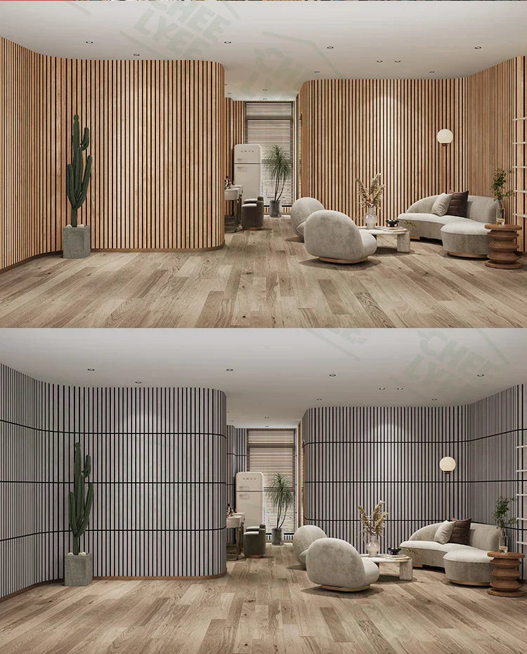 Self-Adhesive Water-Resistant 3D Foam Wall Panel