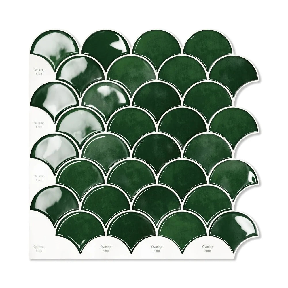 Self-Adhesive Waterproof & Heat-Resistant 3D Tile Decals