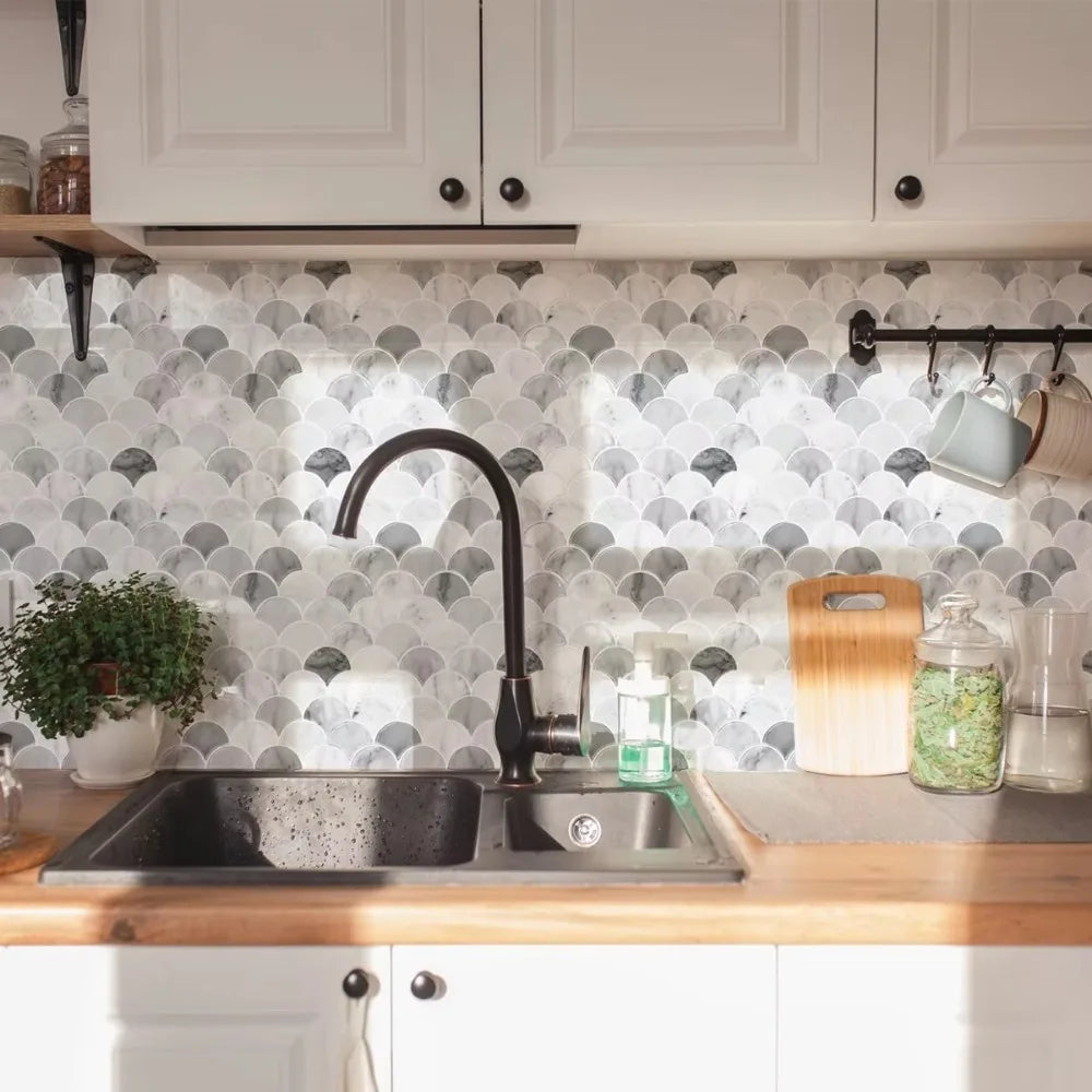 Self-Adhesive Waterproof & Heat-Resistant 3D Tile Decals