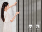 Self-Adhesive Waterproof PVC 3D Slat Wall Panel