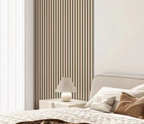Self-Adhesive Waterproof PVC 3D Slat Wall Panel