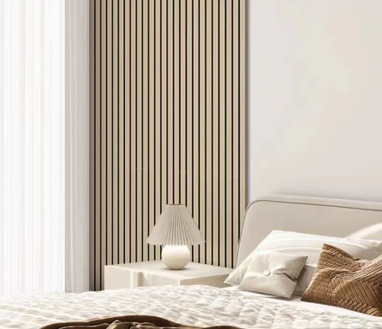 Self-Adhesive Waterproof PVC 3D Slat Wall Panel