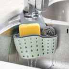 Silicone Adjustable Hanging Quick-Drain Sink Organizer