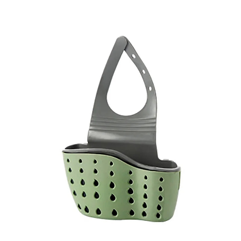 Silicone Adjustable Hanging Quick-Drain Sink Organizer