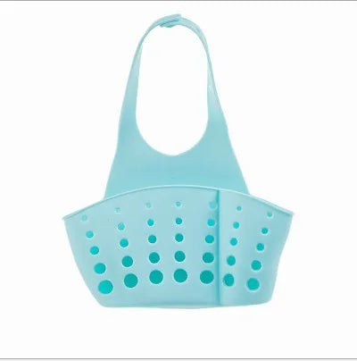 Silicone Adjustable Hanging Quick-Drain Sink Organizer