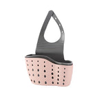 Silicone Adjustable Hanging Quick-Drain Sink Organizer