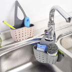 Silicone Adjustable Hanging Quick-Drain Sink Organizer