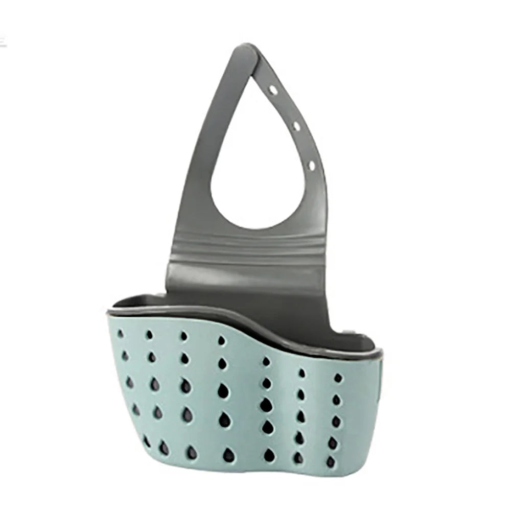 Silicone Adjustable Hanging Quick-Drain Sink Organizer