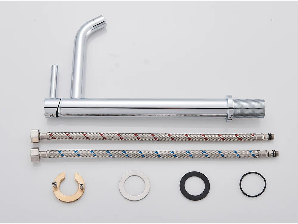 Single-Handle Ceramic Valve Basin Faucet (Single-Hole Deck-Mount)