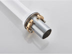 Single-Handle Ceramic Valve Basin Faucet (Single-Hole Deck-Mount)