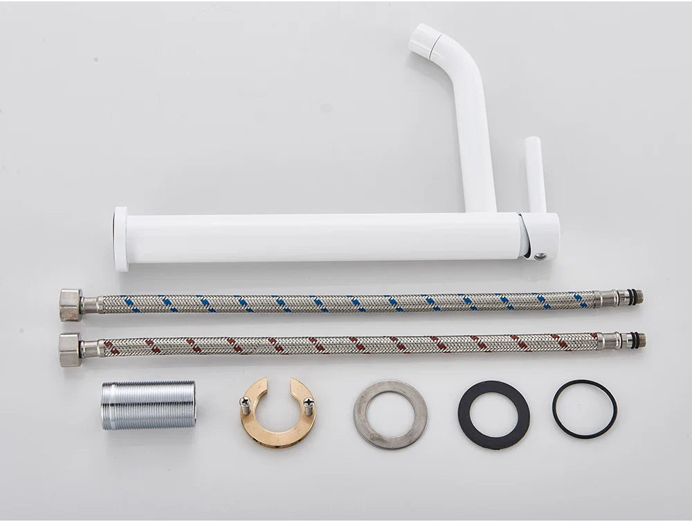 Single-Handle Ceramic Valve Basin Faucet (Single-Hole Deck-Mount)