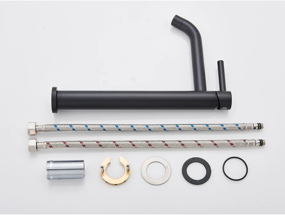 Single-Handle Ceramic Valve Basin Faucet (Single-Hole Deck-Mount)