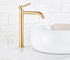 Single-Handle Ceramic Valve Basin Faucet (Single-Hole Deck-Mount)