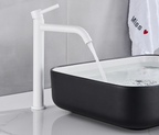 Single-Handle Ceramic Valve Basin Faucet (Single-Hole Deck-Mount)