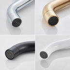 Single-Handle Ceramic Valve Basin Faucet (Single-Hole Deck-Mount)