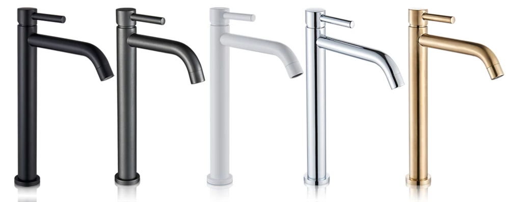 Single-Handle Ceramic Valve Basin Faucet (Single-Hole Deck-Mount)