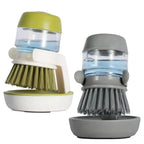 Soap-Dispensing Dish Brush & Faucet Filter (With Holder)
