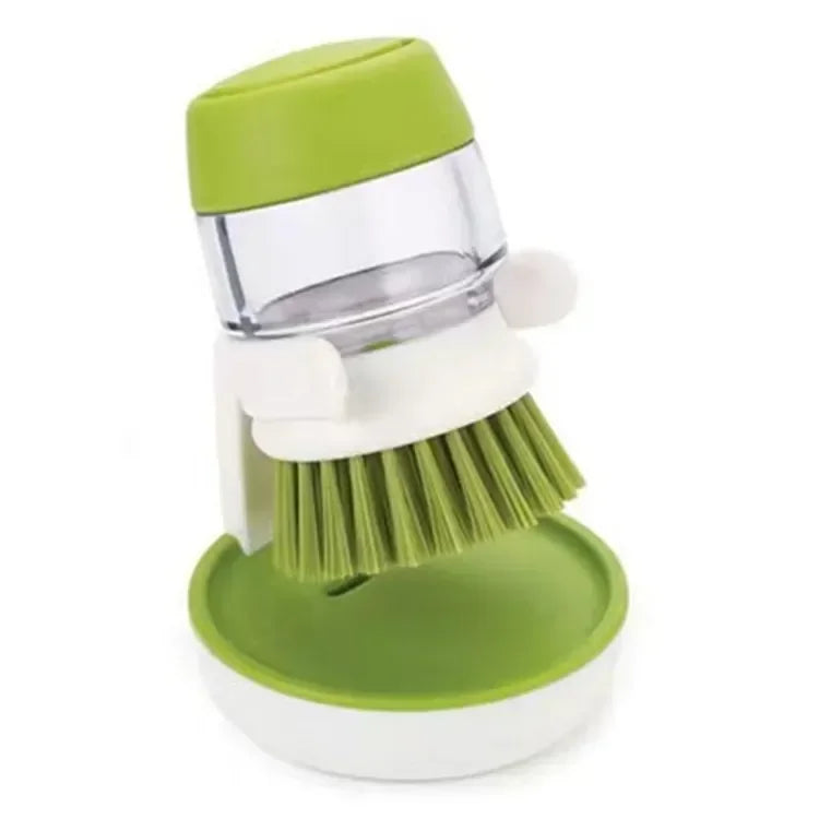 Soap-Dispensing Dish Brush & Faucet Filter (With Holder)