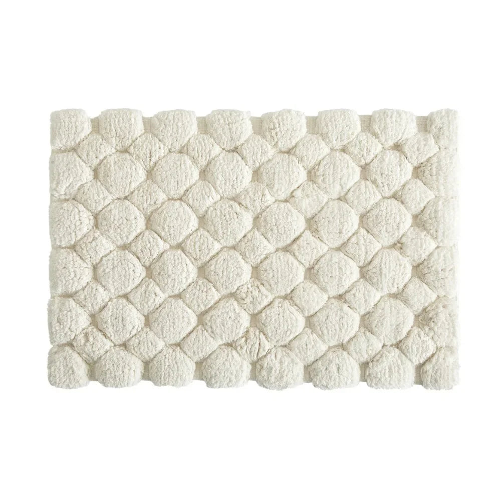 Soft & Absorbent 100% Cotton Bath Mat Set (2-Piece)