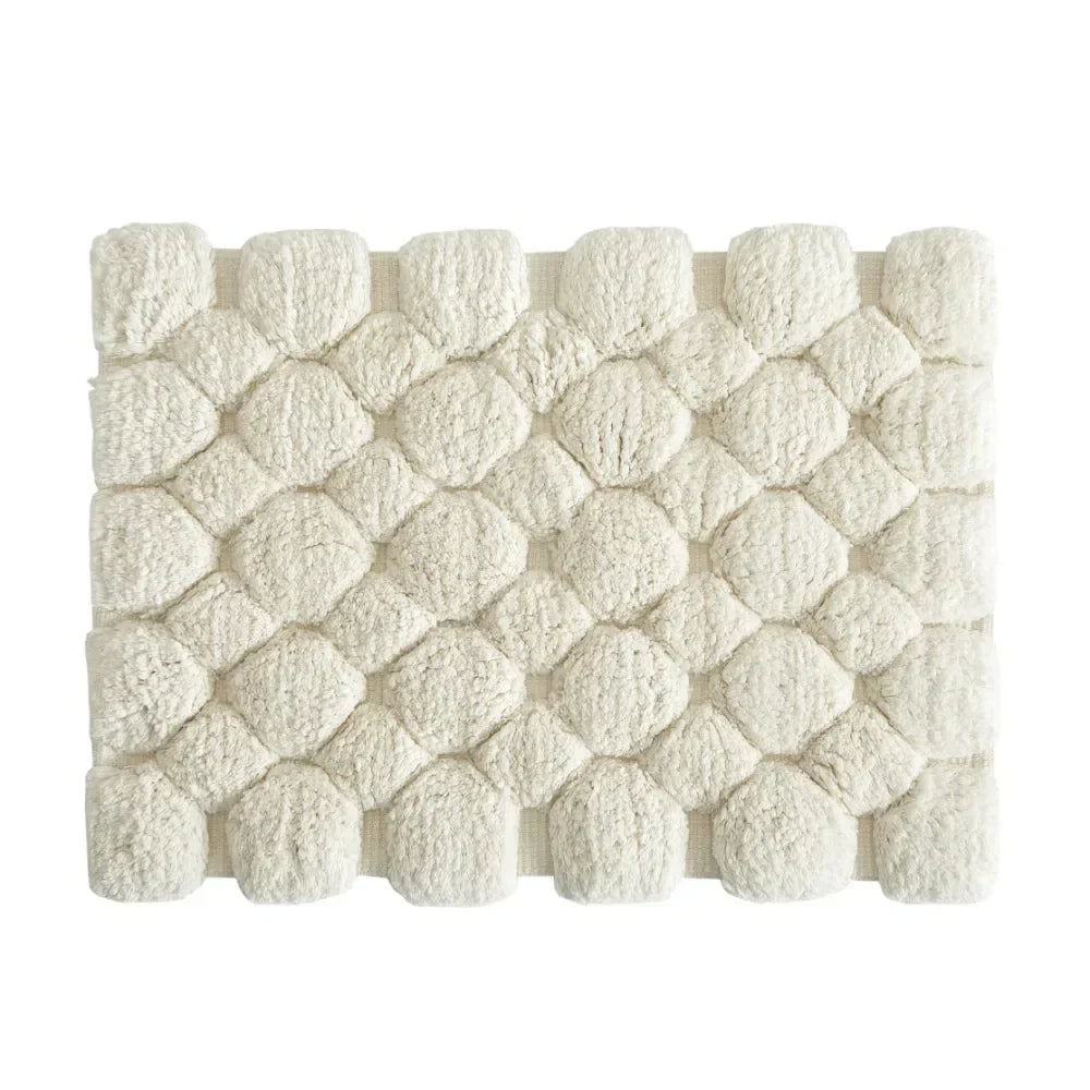Soft & Absorbent 100% Cotton Bath Mat Set (2-Piece)