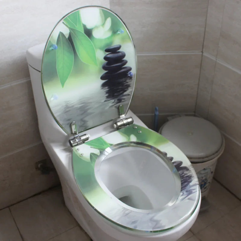 Soft-Close Resin Toilet Seat (Universal Fit)
