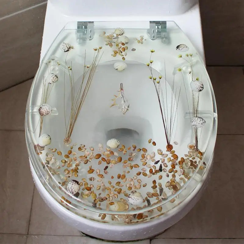 Soft-Close Resin Toilet Seat (Universal Fit)