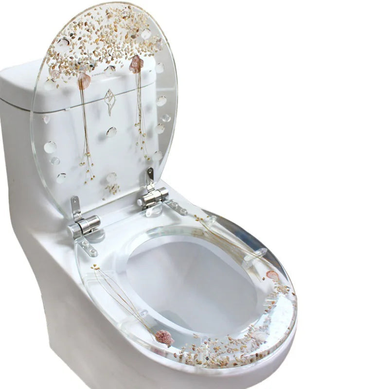 Soft-Close Resin Toilet Seat (Universal Fit)