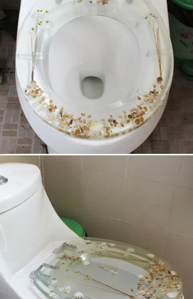Soft-Close Resin Toilet Seat (Universal Fit)
