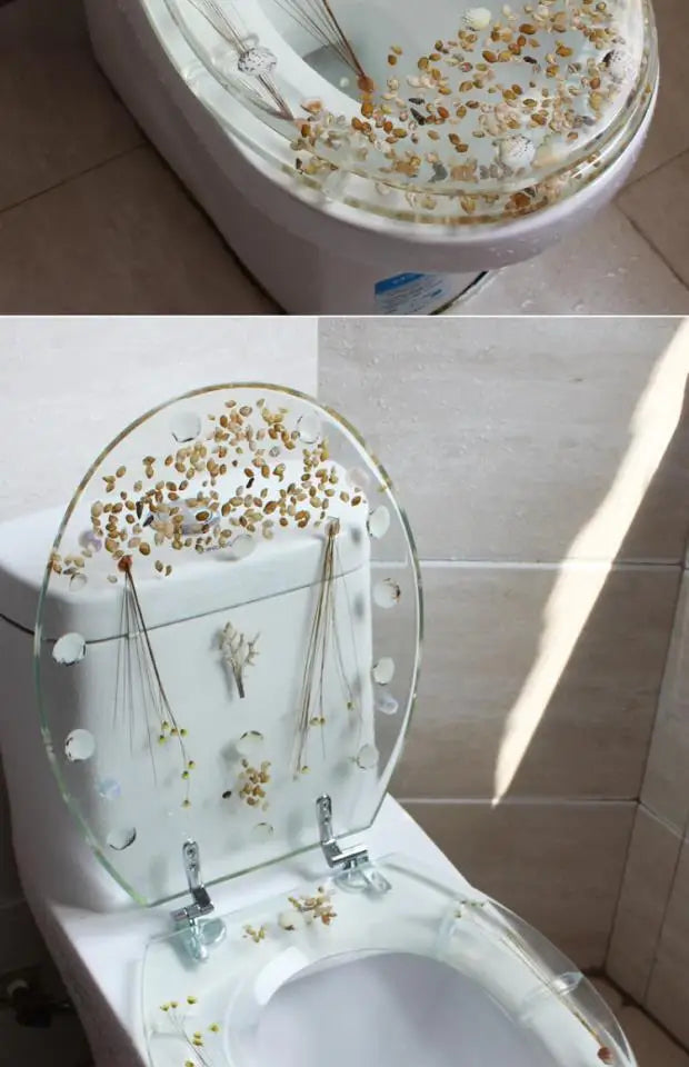 Soft-Close Resin Toilet Seat (Universal Fit)