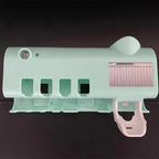 Solar-Powered UV Automatic Toothbrush Sanitizer & Dispenser