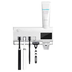 Solar-Powered UV Automatic Toothbrush Sanitizer & Dispenser