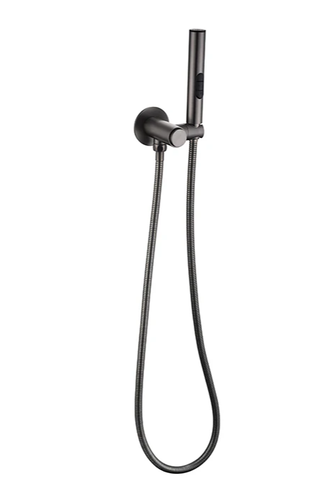 Solid Brass 3-in-1 Wall-Mount Bidet Sprayer (59-Inch Hose)