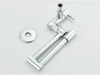 Solid Brass 360° Swivel Wall-Mount Kitchen Faucet
