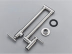 Solid Brass 360° Swivel Wall-Mount Kitchen Faucet