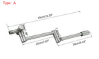 Solid Brass 360° Swivel Wall-Mount Kitchen Faucet
