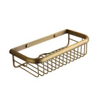 Solid Brass Antique Bronze Corner Shelf