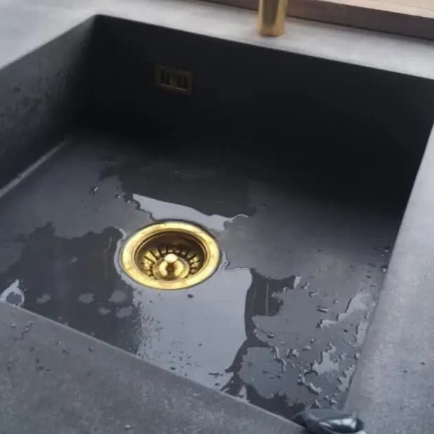 Solid Brass Antique Bronze Sink Stopper (3.5 in)