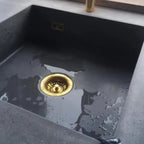 Solid Brass Antique Bronze Sink Stopper (3.5 in)