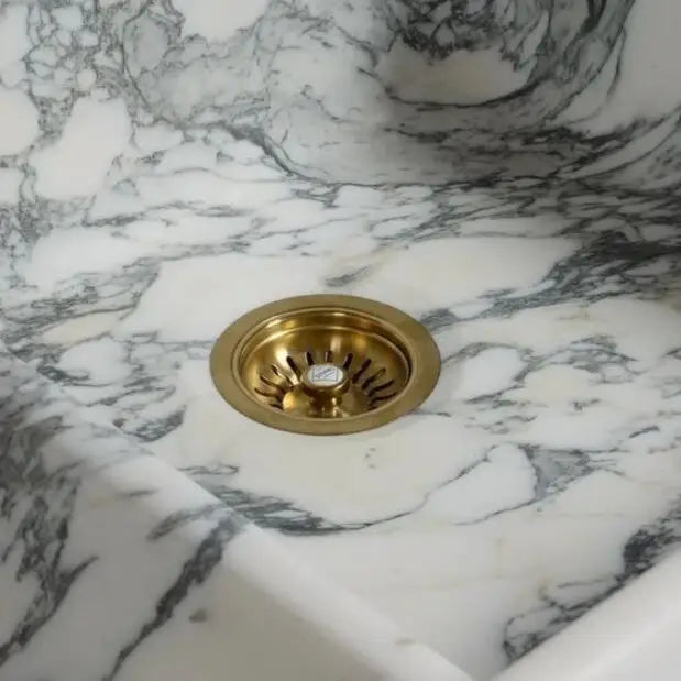 Solid Brass Antique Bronze Sink Stopper (3.5 in)