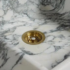Solid Brass Antique Bronze Sink Stopper (3.5 in)