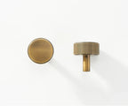 Solid Brass Antique Finish T-Bar Cabinet & Drawer Handle (5 In Hole Center)