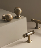 Solid Brass Antique Finish T-Bar Handle (7.6-Inch Hole Spacing)
