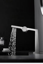 Solid Brass Brushed Rose Gold Single-Handle Bathroom Faucet (Single-Hole Deck-Mount)