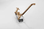 Solid Brass & Ceramic Cartridge Handheld Shower Faucet Set (Wall-Mounted)