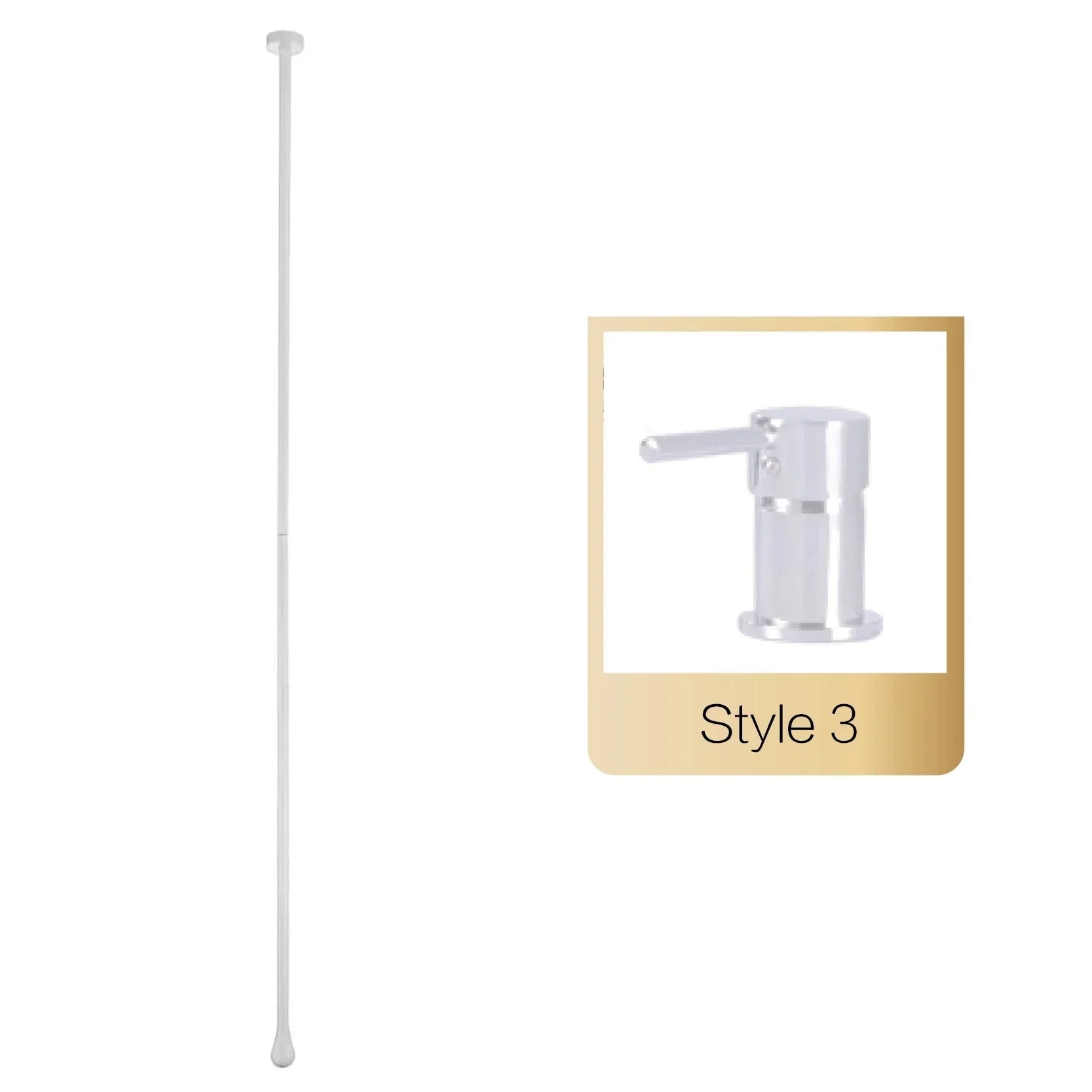 Solid Brass Ceramic Cartridge Wall-Mounted Bathroom Faucet