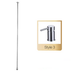Solid Brass Ceramic Cartridge Wall-Mounted Bathroom Faucet