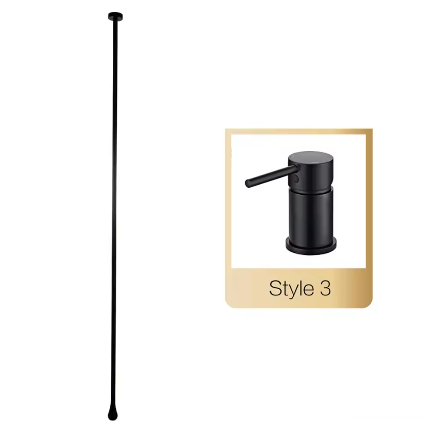 Solid Brass Ceramic Cartridge Wall-Mounted Bathroom Faucet