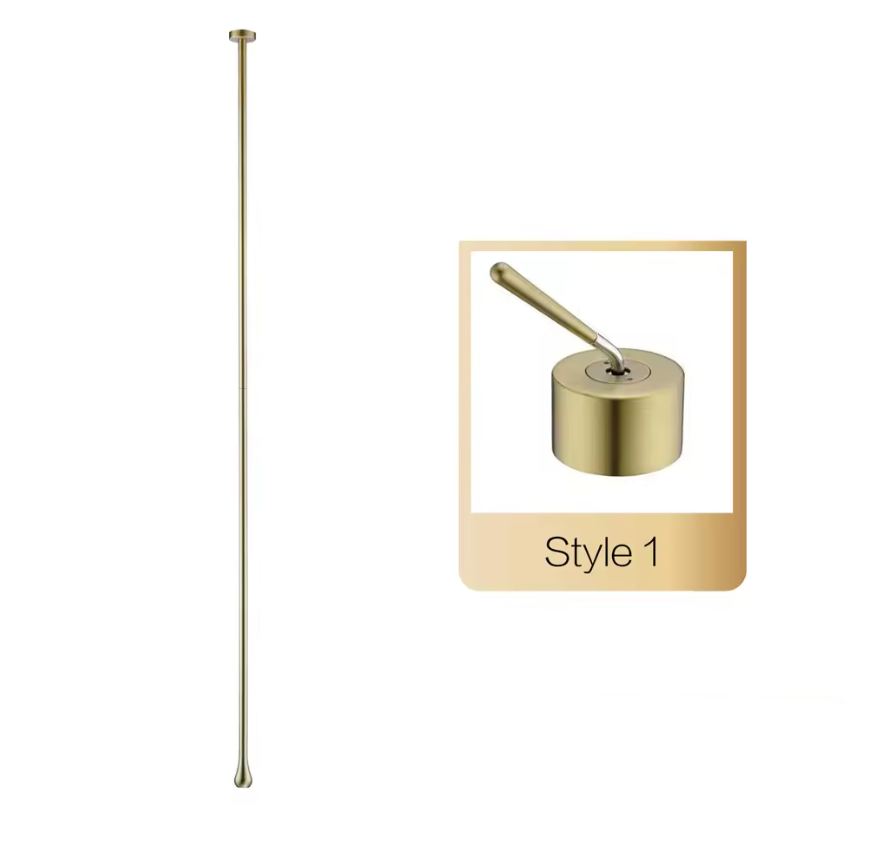 Solid Brass Ceramic Cartridge Wall-Mounted Bathroom Faucet